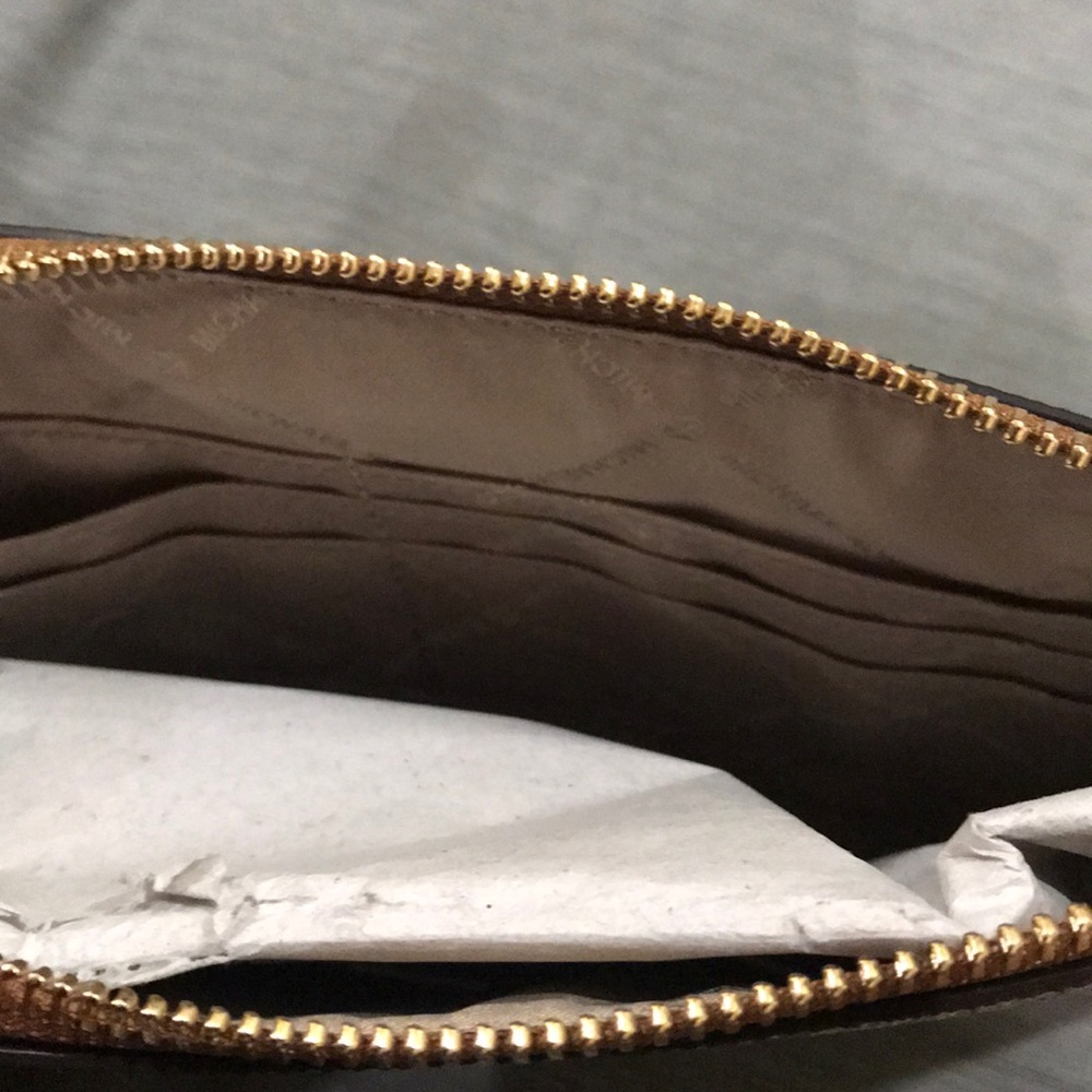 Michael Kors Monogrammed Clutch/Wristlet - Picture 4 of 5